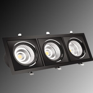 Sıva Altı Oynar Başlıklı 30x3 W Spot